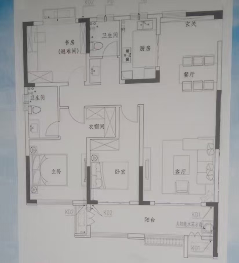 玉龙华府  137㎡ 101万元车位另外算钱