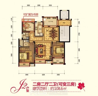 天龙东村 3室 140㎡ 92.8万 毛坯带100多平米复式楼